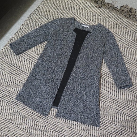 Mulaya Grey Peacoat Light Jacket - Picture 12 of 14